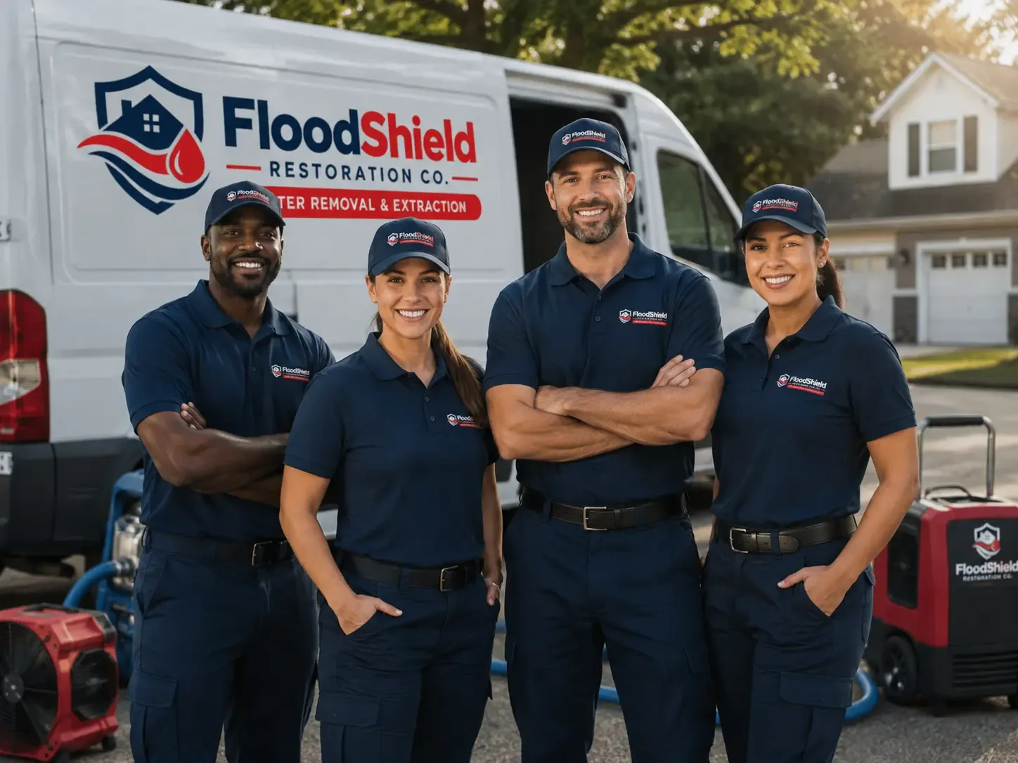 Flood Damage Restoration company in Hanna, IN
